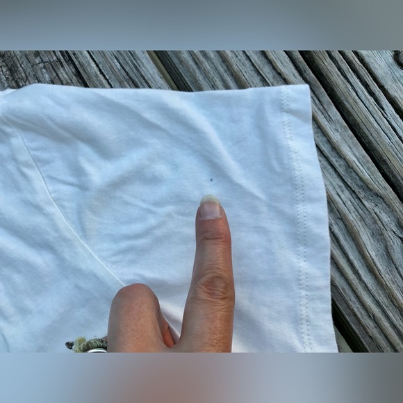 2/$10 Ladies 2XL COCA COLA Coke Off White Cream Graphic Logo Tshirt Fitted Tee - Picture 7 of 9